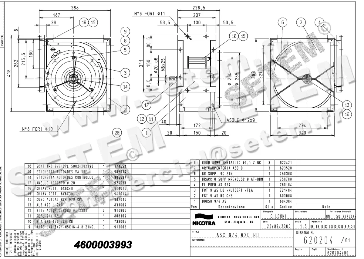 4624003993-VENTILATEUR NICOTRA GEBHARDT ASC9/4RD *620204*