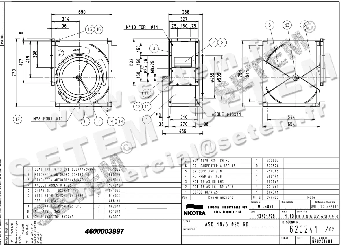 4624003997-VENTILATEUR NICOTRA GEBHARDT ASC18/8RD *620241*