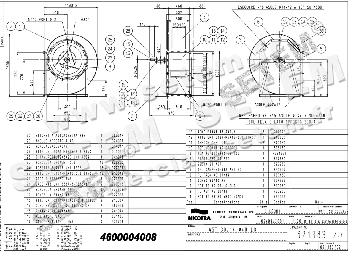 4624004008-VENTILATEUR NICOTRA GEBHARDT AST30/14LG *621383*