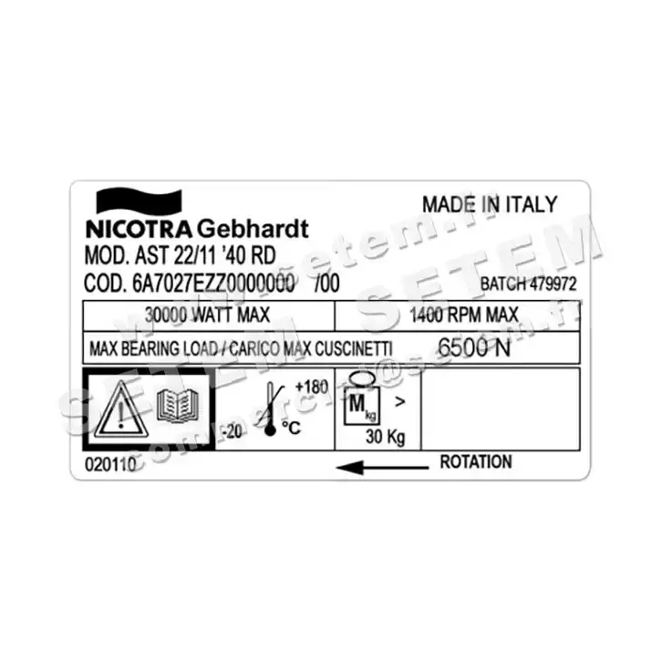 4624004143-VENTILATEUR NICOTRA GEBHARDT AST22/11RD *6A7027EZZ0000000* 3