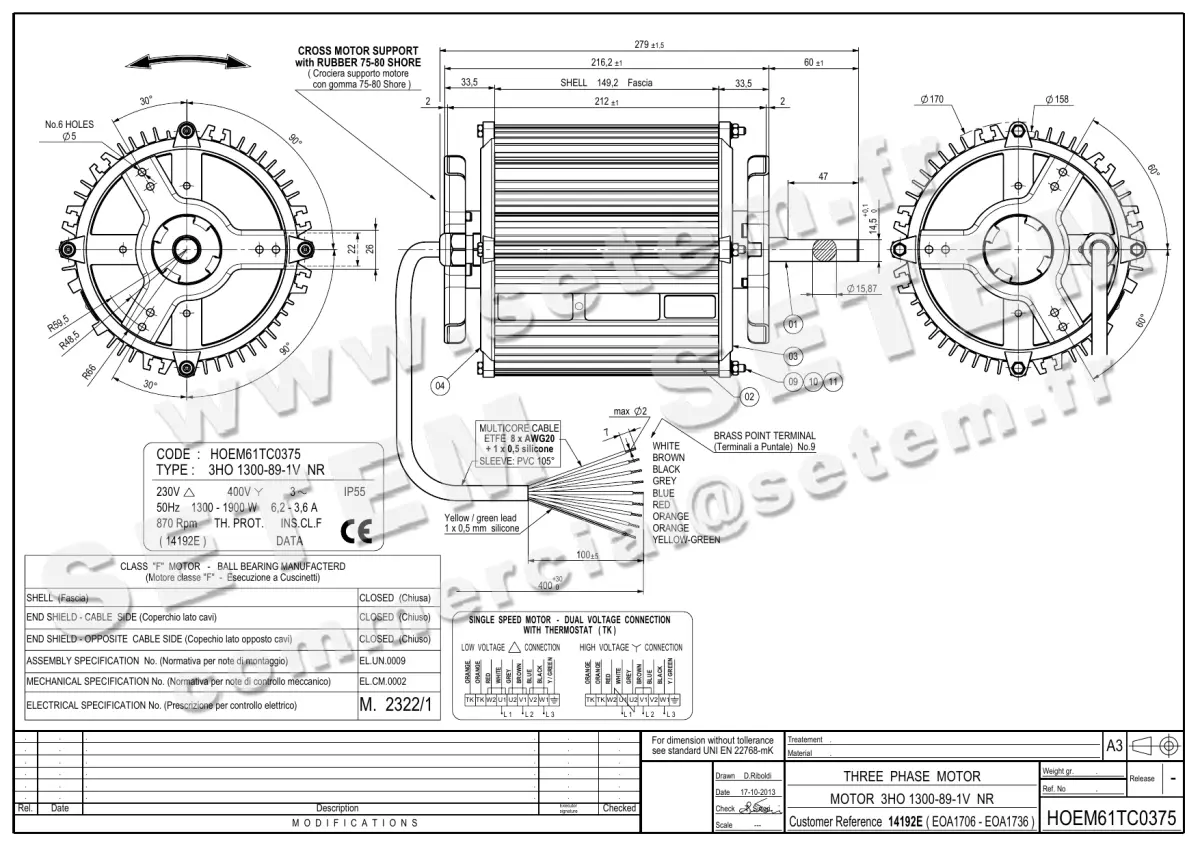 4624004375-MOTEUR NICOTRA GEBHARDT E0A1736 *14192E*