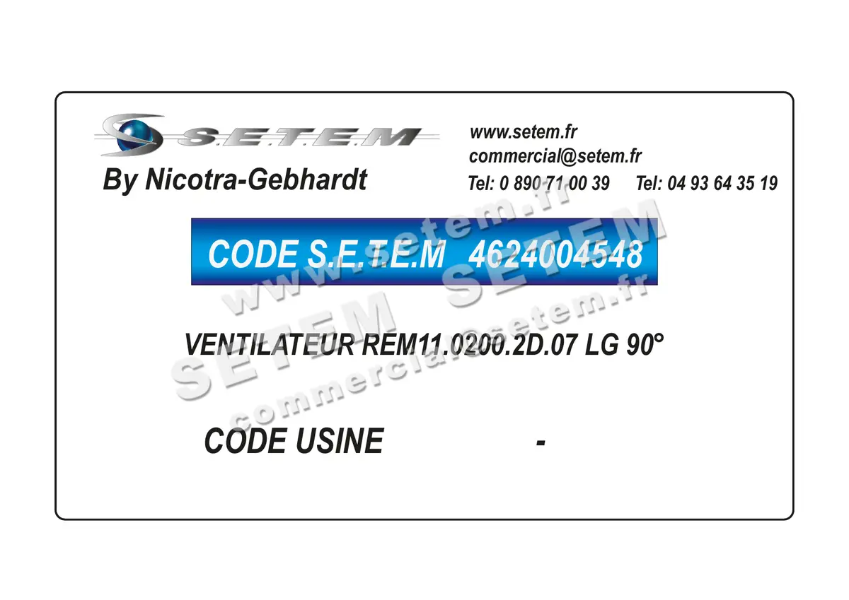 4624004548-VENTILATEUR NICOTRA GEBHARDT REM11.0200.2D.07 LG 90°