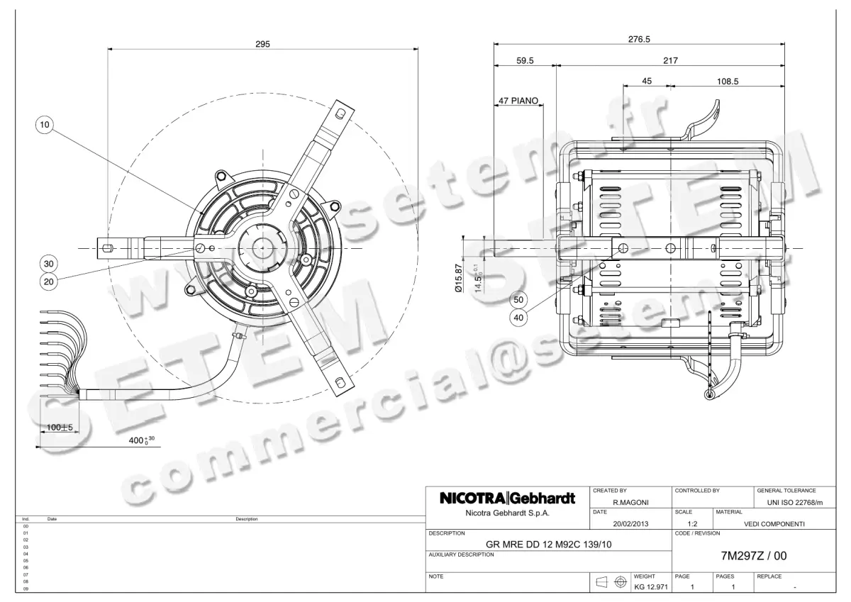 4624005005-MOTEUR NICOTRA GEBHARDT M92C