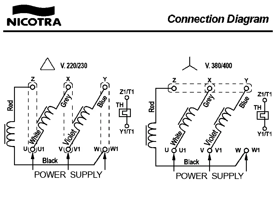 4624005024-CAISSON NICOTRA GEBHARDT CF400 1300W 6P T230/400V 1V M92E *607028* 4