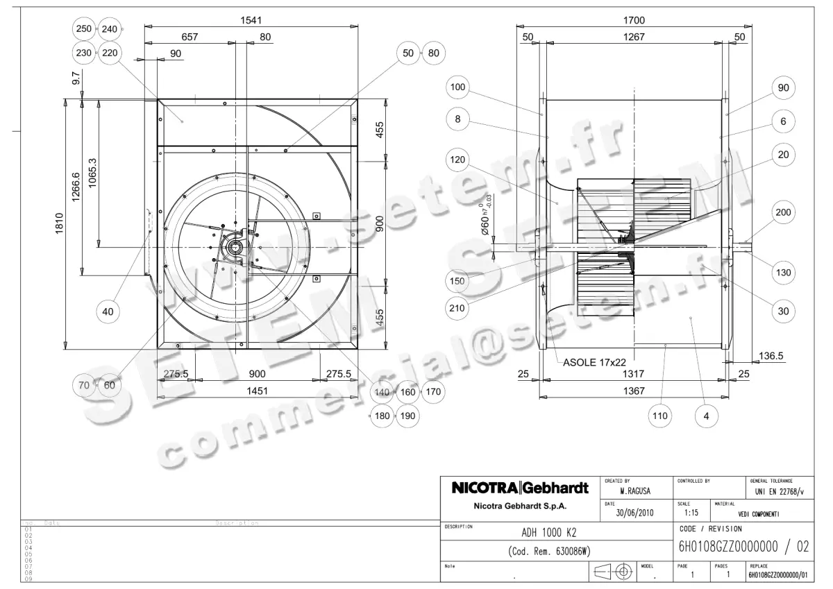 4624005053-VENTILATEUR NICOTRA GEBHARDT ADH1000K2 *6H0108GZZ0000000*
