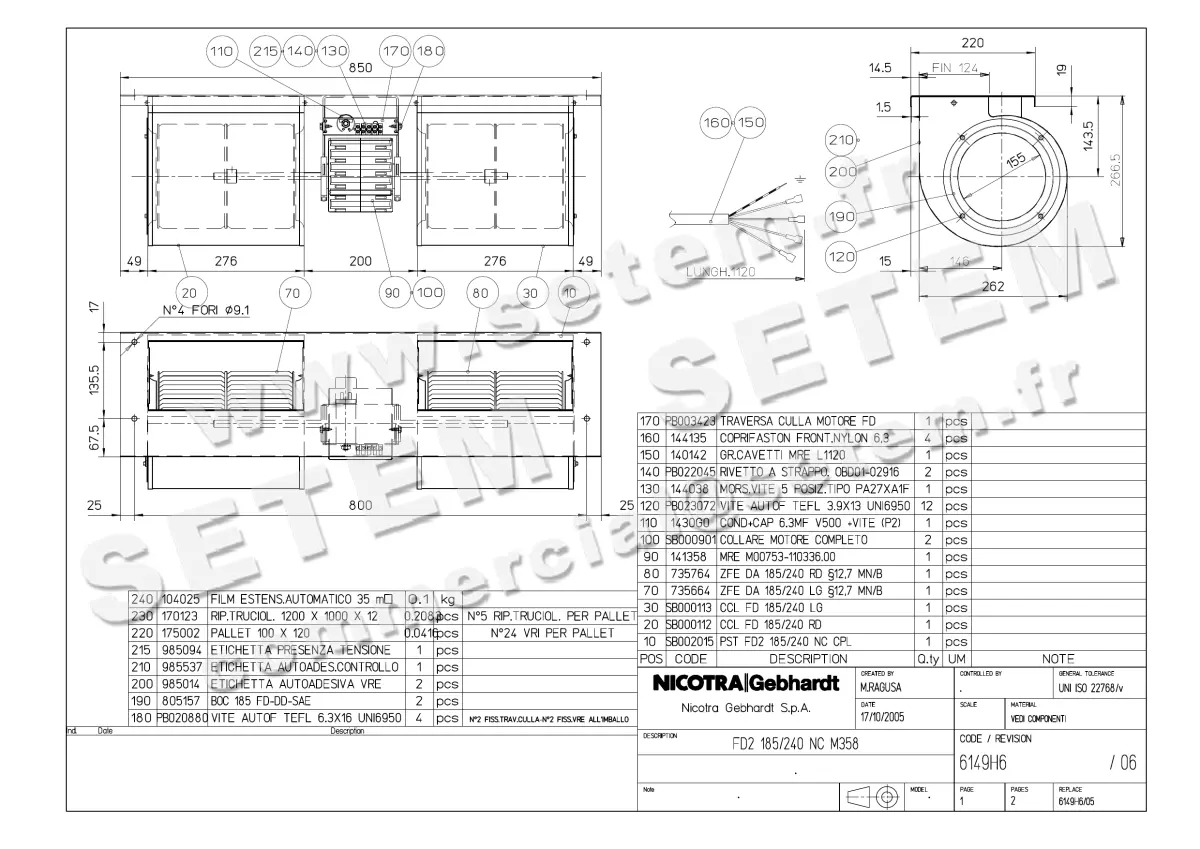 4624005171-GMV NICOTRA GEBHARDT FD2.185/240NC M358 *6149H6*