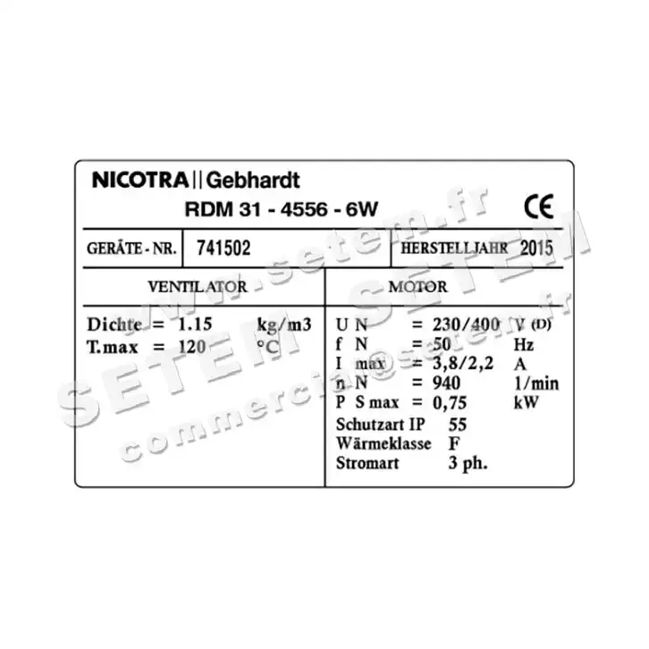 4624005310-TOURELLE NICOTRA GEBHARDT RDM31.4556.6W.13R.J +INTERUPTEUR 3