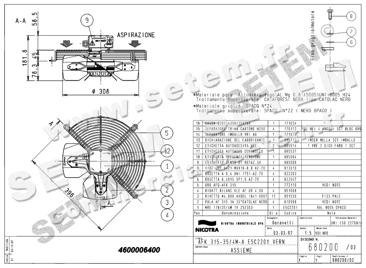 4624006400-VENTILATEUR NICOTRA GEBHARDT AFK315.35.4MA *680200*