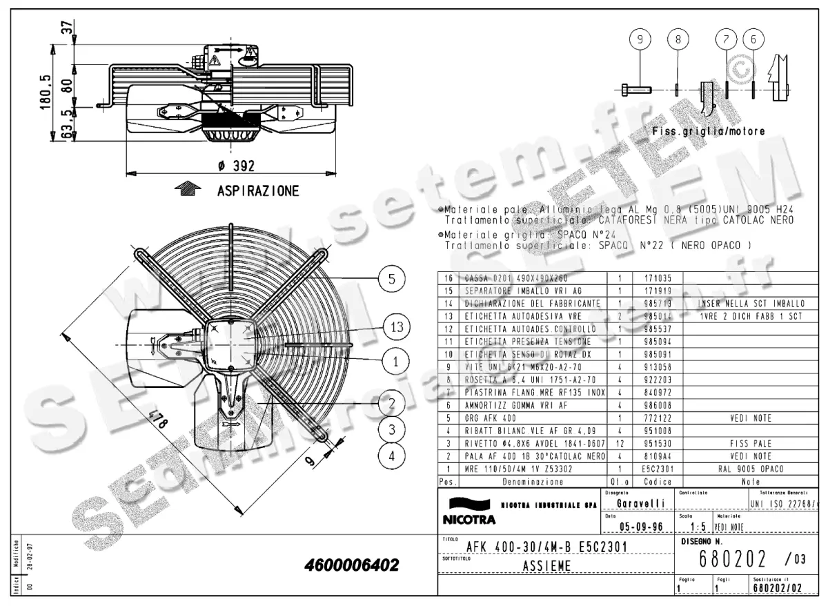4624006402-VENTILATEUR NICOTRA GEBHARDT AFK400.30.4MB *680202*