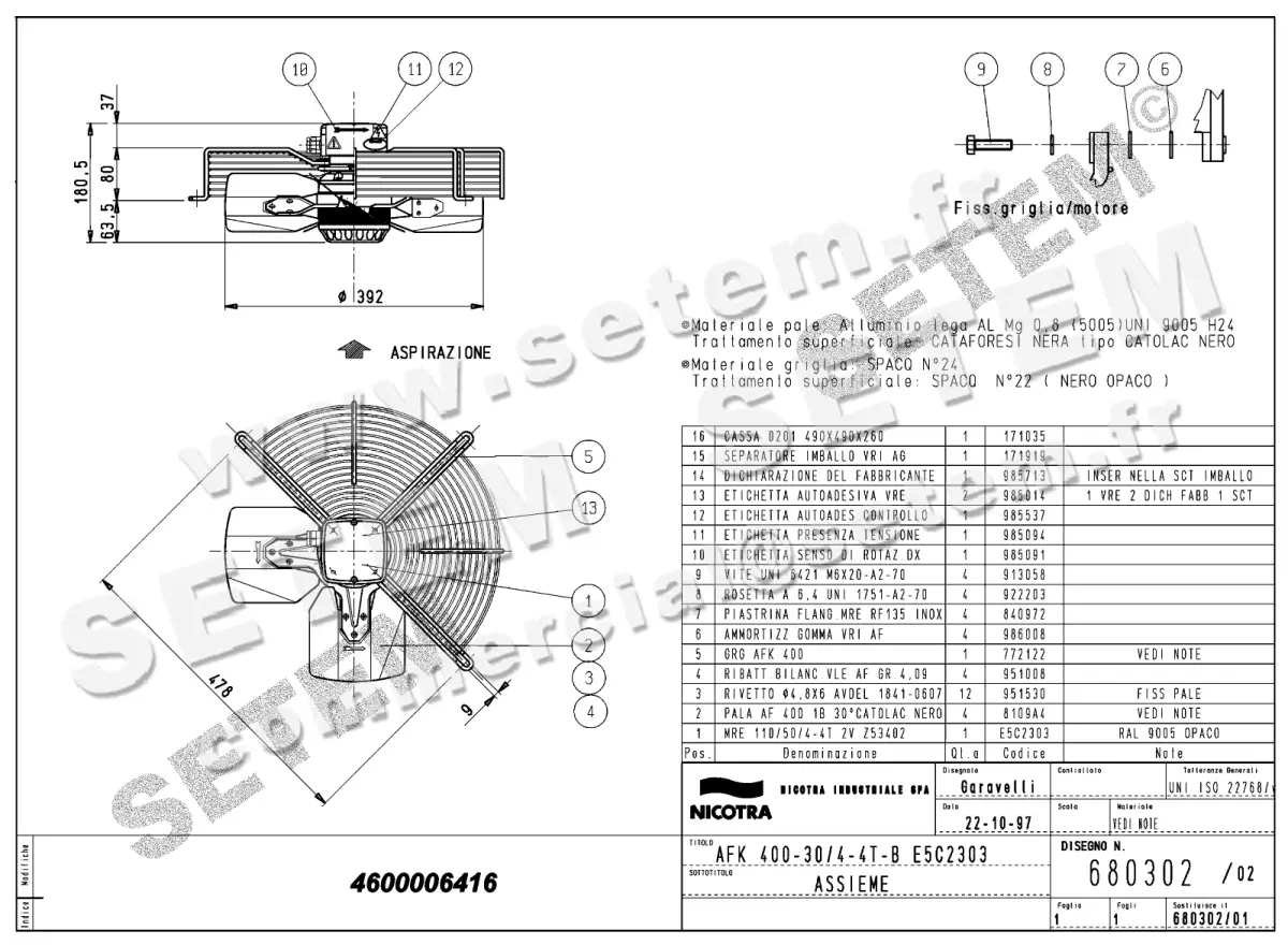 4624006416-VENTILATEUR NICOTRA GEBHARDT AFK400.30/4.4T.B *680302*