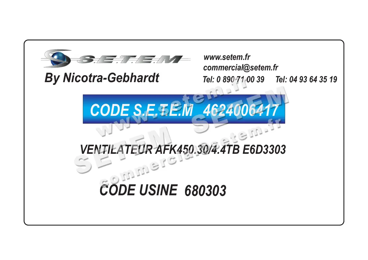 4624006417-VENTILATEUR NICOTRA GEBHARDT AFK450.30/4.4TB E6D3303 *680303* 5