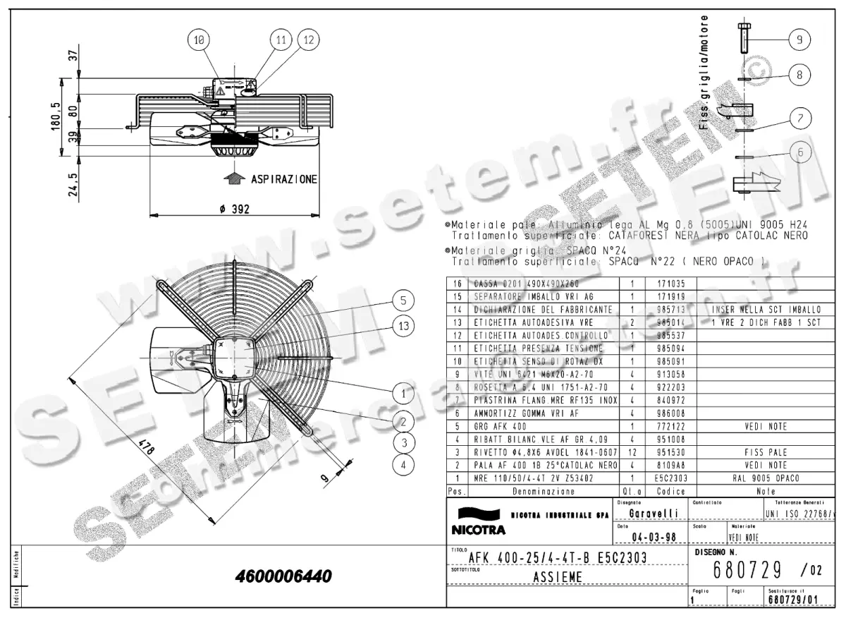 4624006440-VENTILATEUR NICOTRA GEBHARDT AFK400.25.4TB *680729*