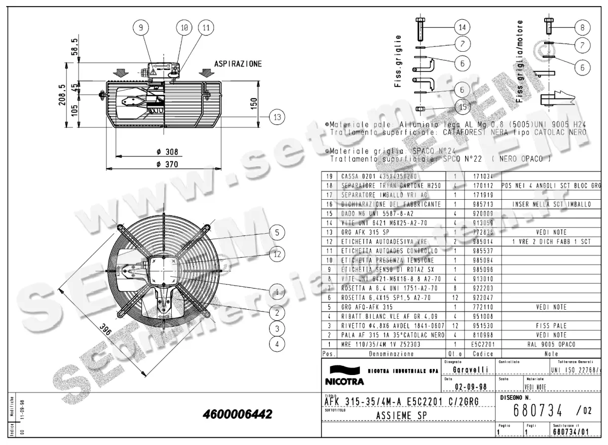 4624006442-VENTILATEUR NICOTRA GEBHARDT AFK315.35.4MA *680734*