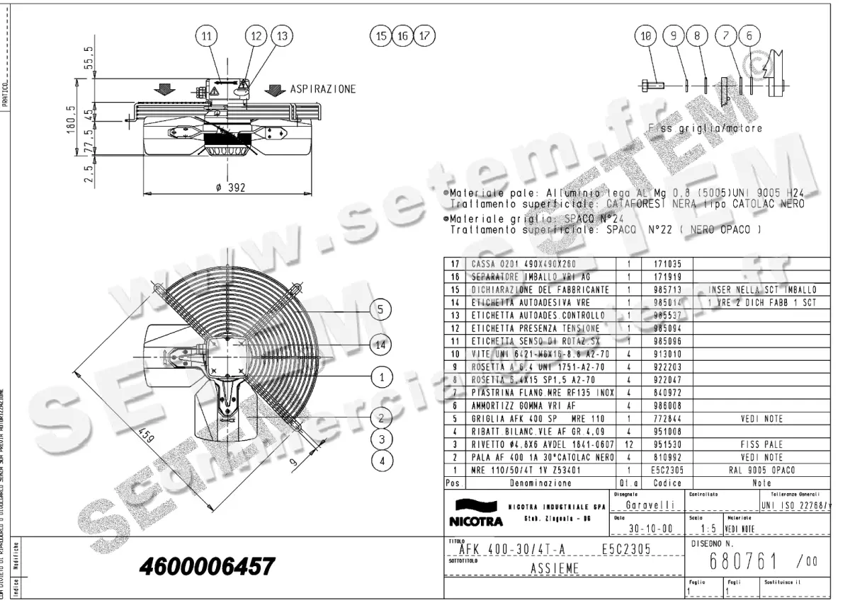 4624006457-VENTILATEUR NICOTRA GEBHARDT AFK400.30.4TA *680761*