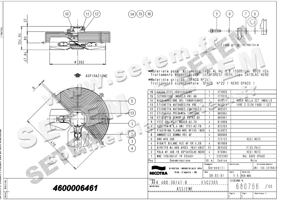 4624006461-VENTILATEUR NICOTRA GEBHARDT AFK400.30.4TB *680766*