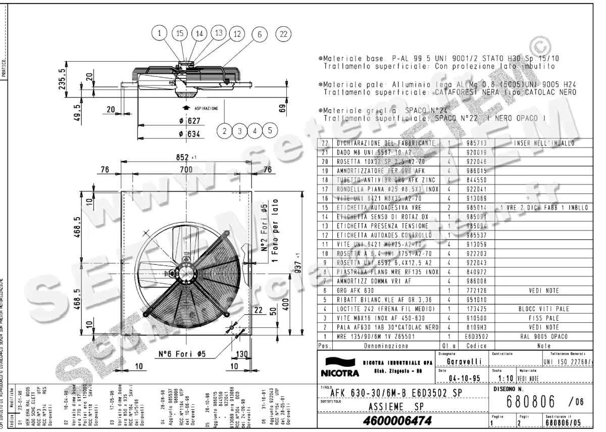 4624006474-VENTILATEUR NICOTRA GEBHARDT AFK630.30.6MB *680806*