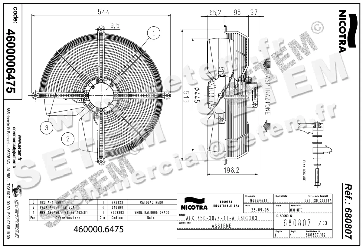 4624006475-VENTILATEUR NICOTRA GEBHARDT AFK450.30/4.4TA E6D3303 *680807* 2