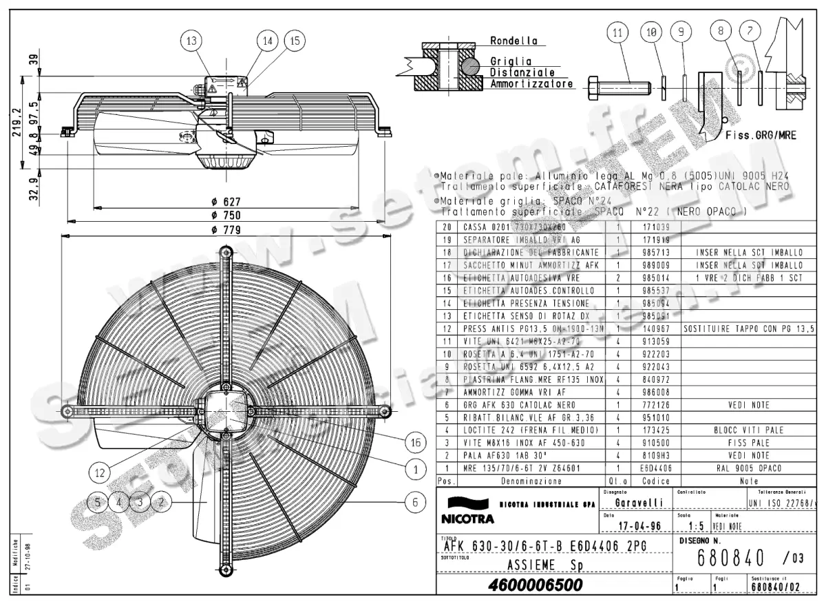 4624006500-VENTILATEUR NICOTRA GEBHARDT AFK630.30.6TB *680840*