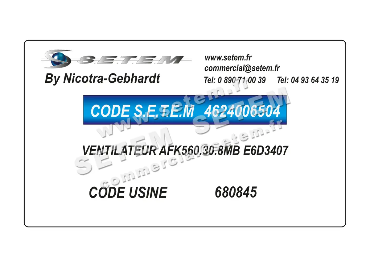 4624006504-VENTILATEUR NICOTRA GEBHARDT AFK560.30.8MB E6D3407 *680845* 2