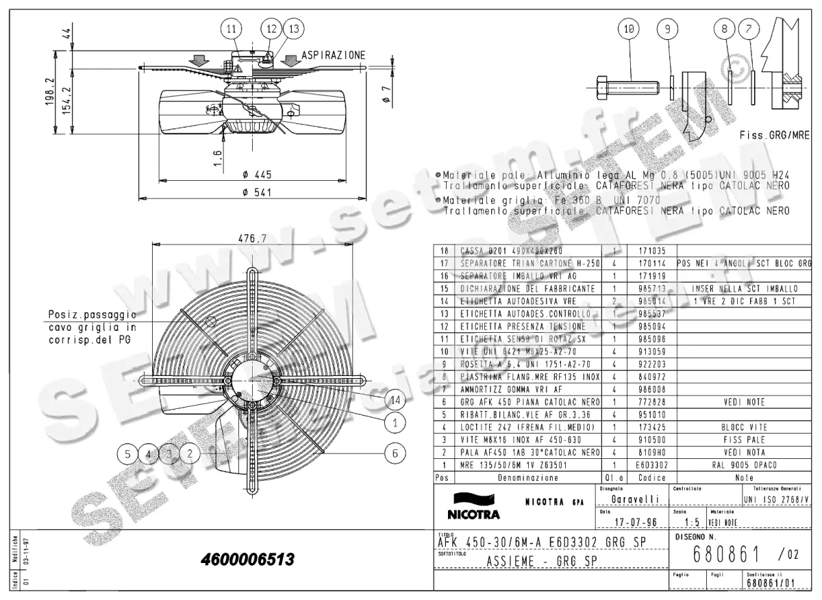 4624006513-VENTILATEUR NICOTRA GEBHARDT AFK450.30.6MA *680861*