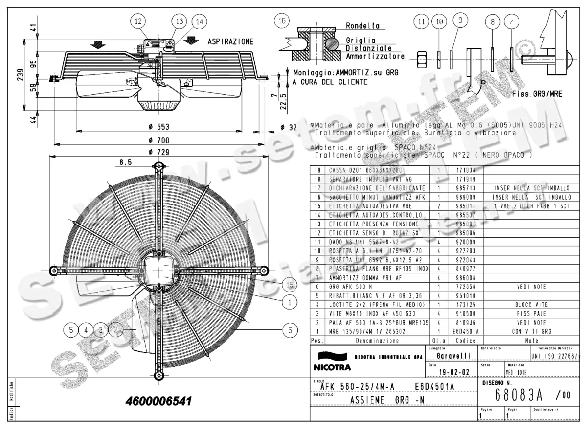 4624006541-VENTILATEUR NICOTRA GEBHARDT AFK560.25.4MA *68083A*