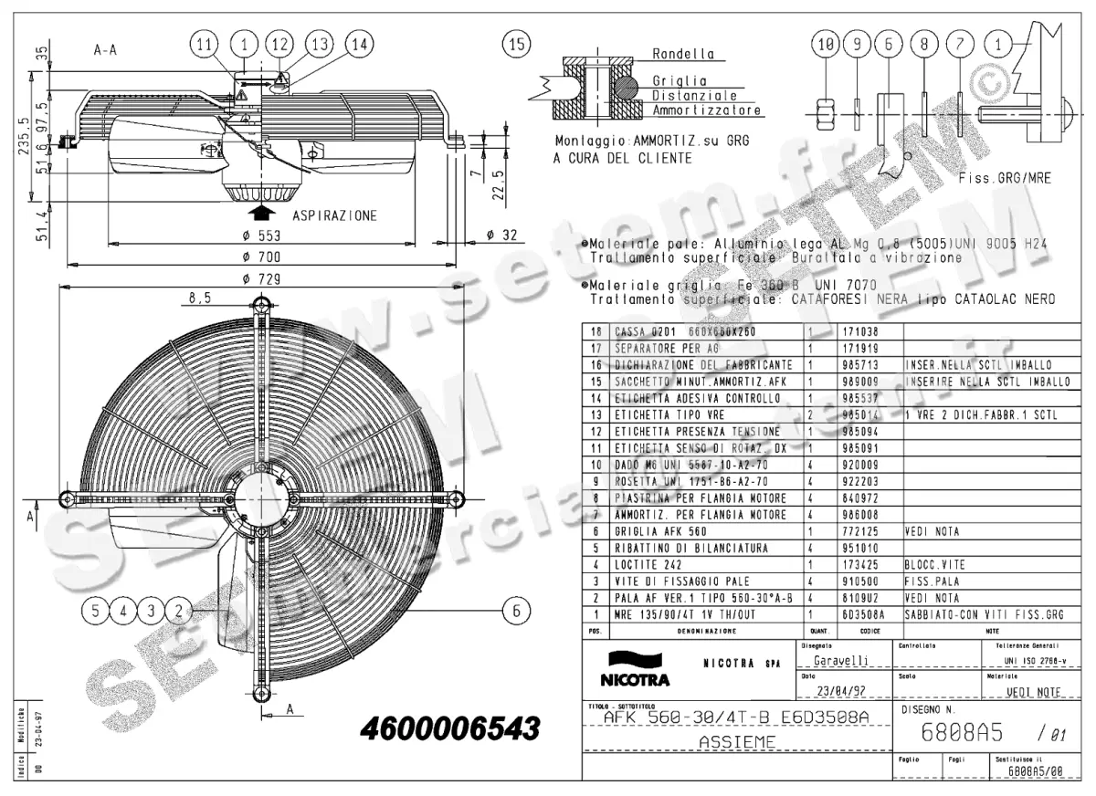 4624006543-VENTILATEUR NICOTRA GEBHARDT AFK560.30.4TB *6808A5*