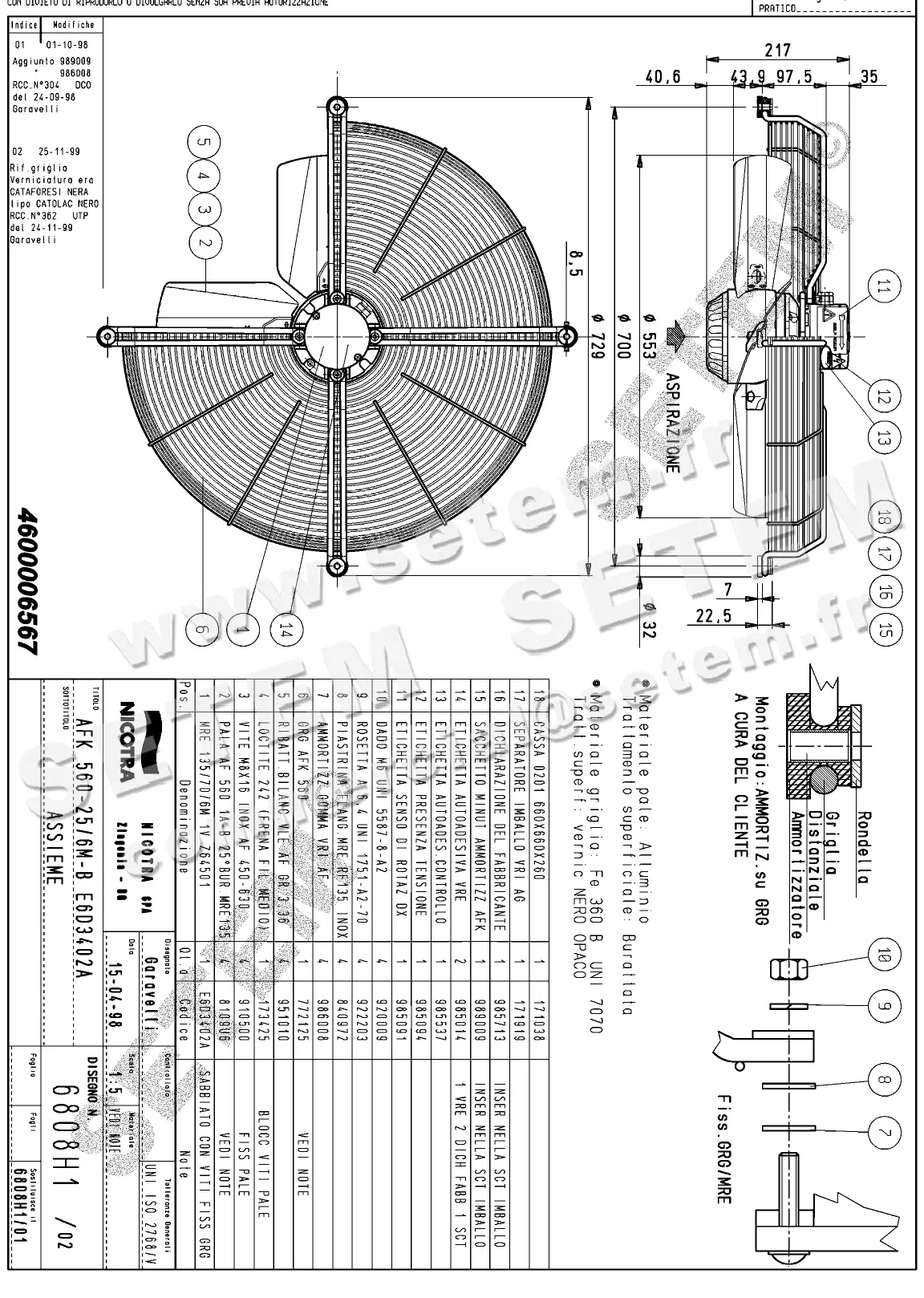 4624006567-VENTILATEUR NICOTRA GEBHARDT AFK560.25.6MB *6808H1*