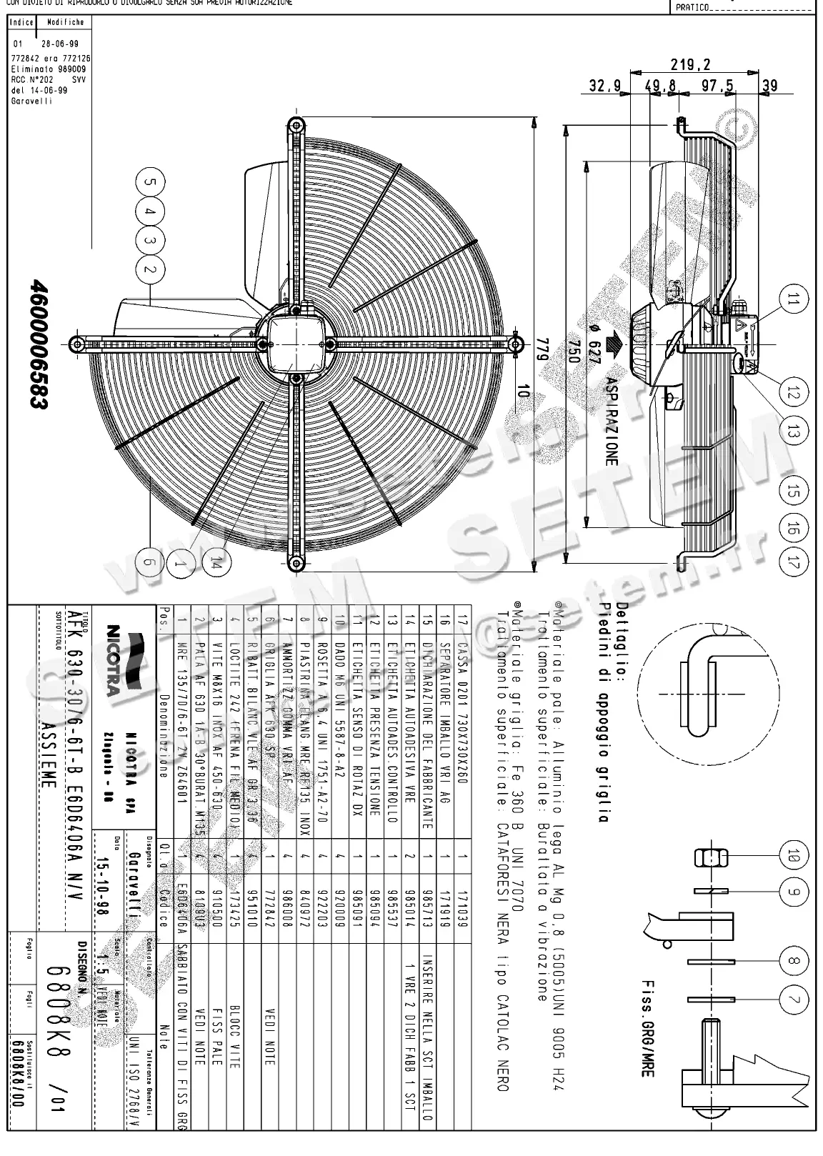 4624006583-VENTILATEUR NICOTRA GEBHARDT AFK630.30.6TB *6808K8*