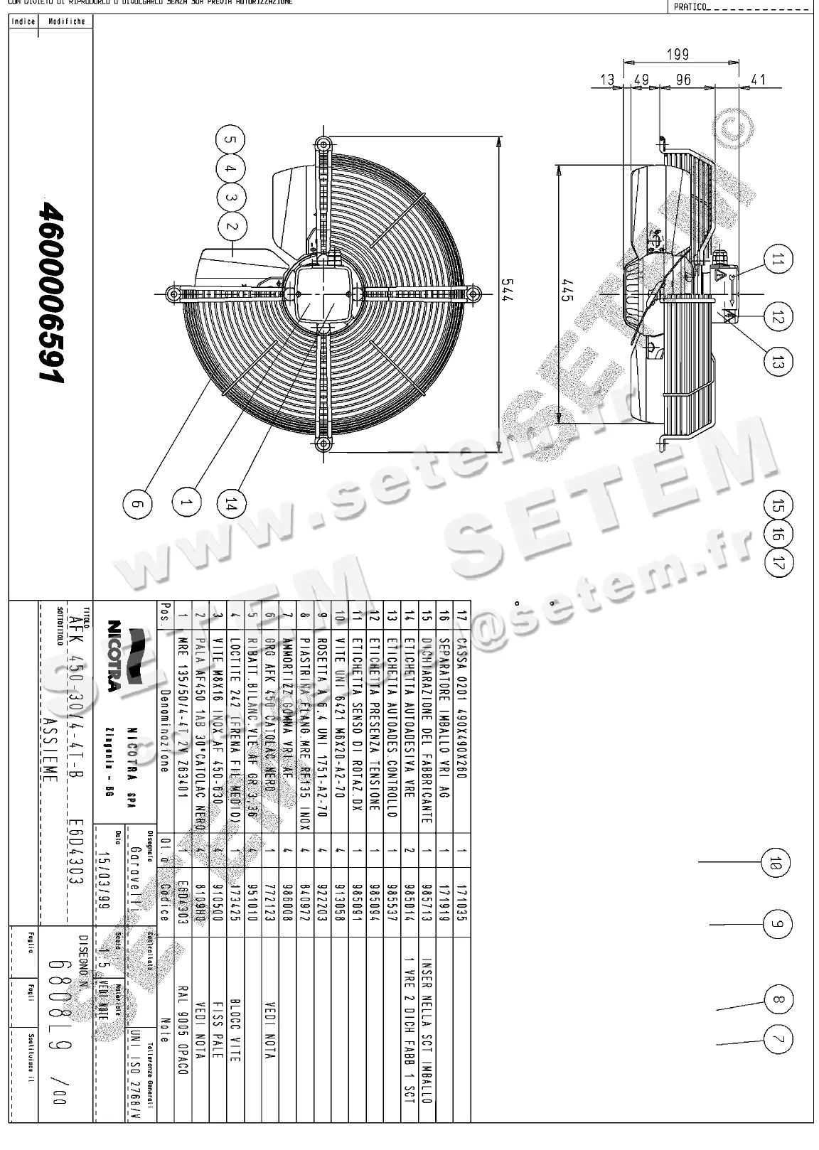 4624006591-VENTILATEUR NICOTRA GEBHARDT AFK450.30.4TB *6808L9*