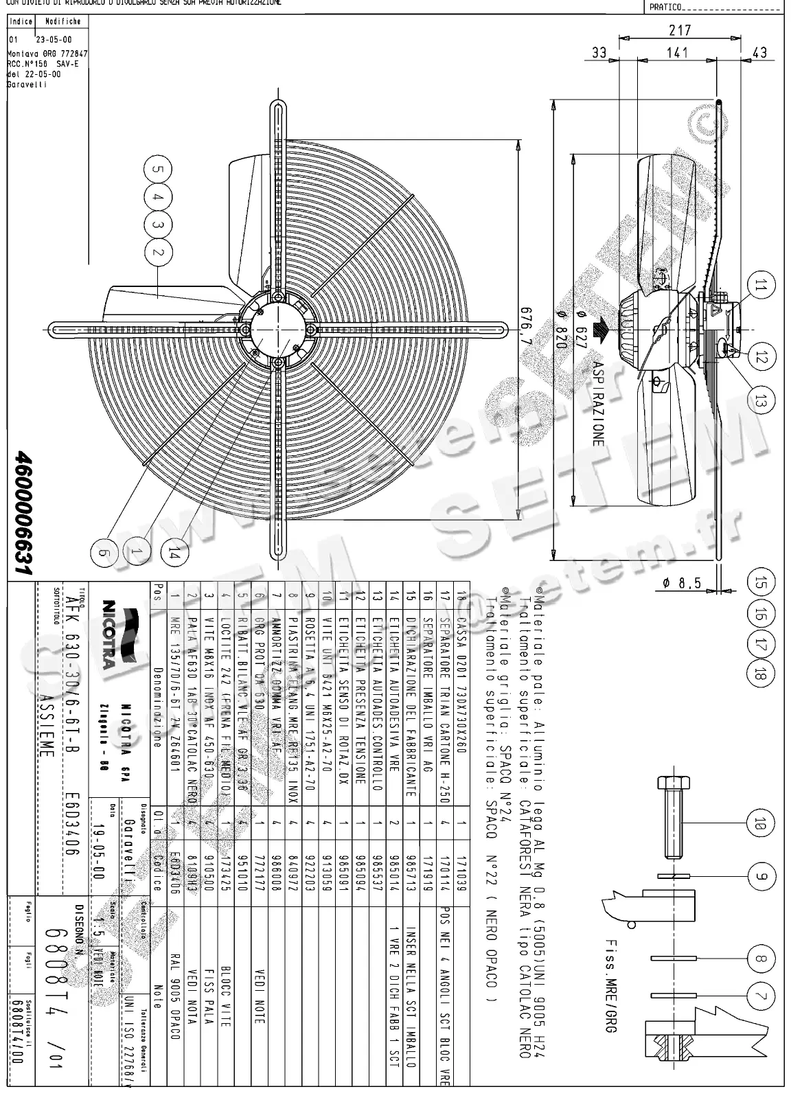 4624006631-VENTILATEUR NICOTRA GEBHARDT AFK630.30.6TB *6808T4*