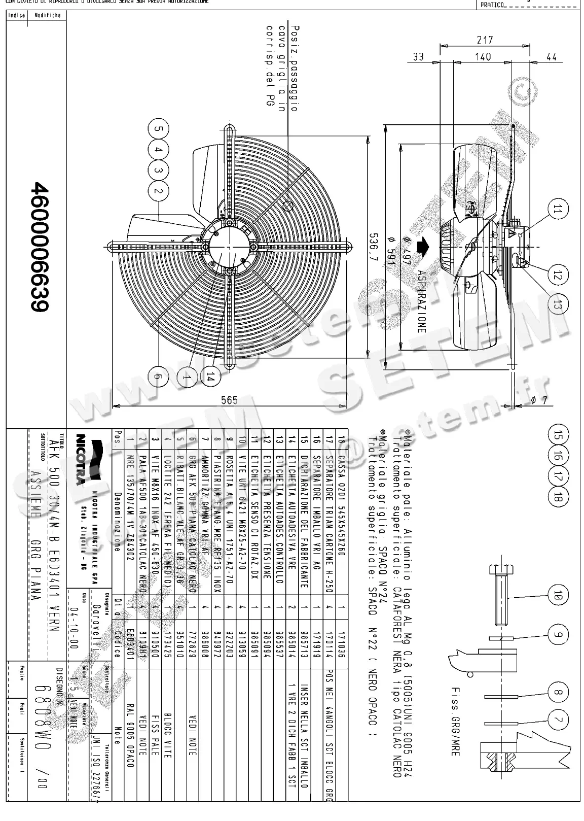 4624006639-VENTILATEUR NICOTRA GEBHARDT AFK500.30.4MB *6808W0*