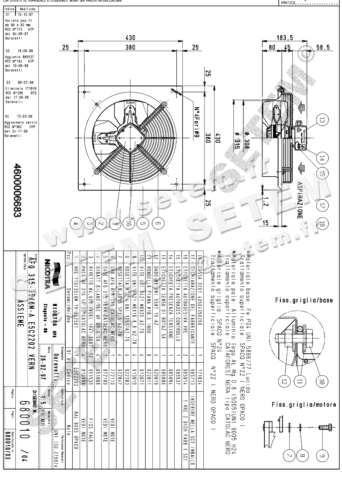 4624006683-VENTILATEUR NICOTRA GEBHARDT AFQ315.35/6M.A E5C2202 *680010*