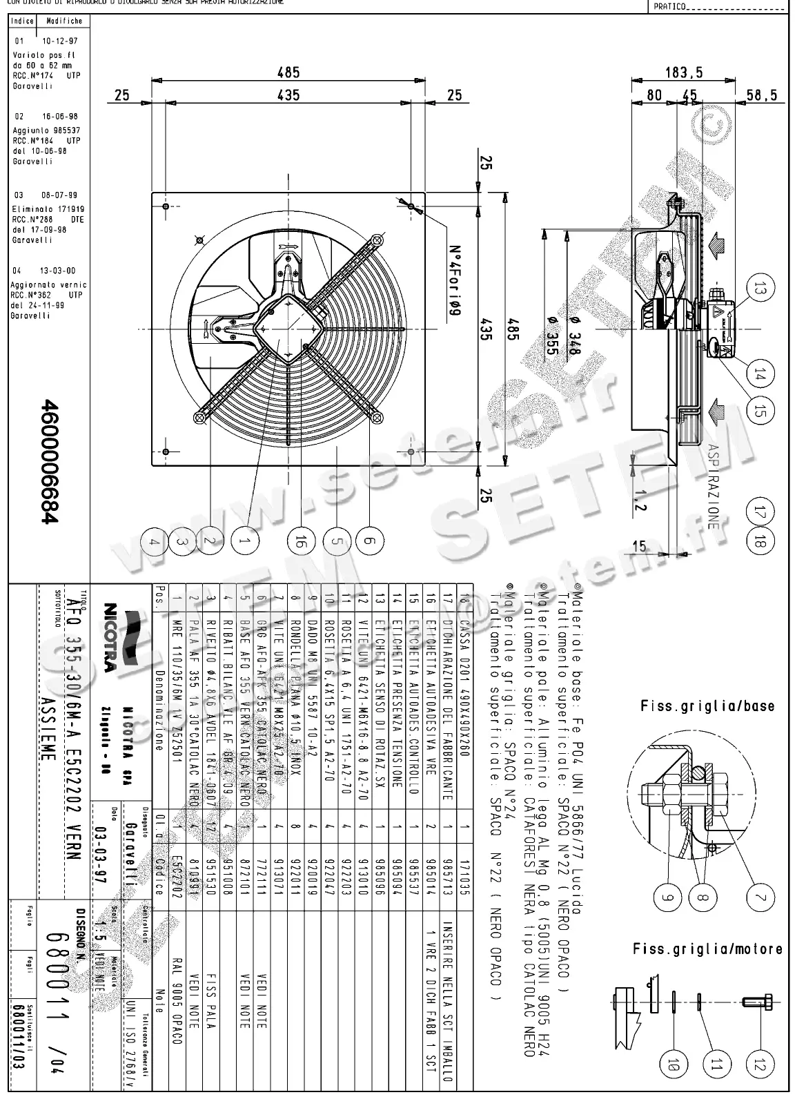 4624006684-VENTILATEUR NICOTRA GEBHARDT AFQ355.30/6M.A E5C2202 *680011*