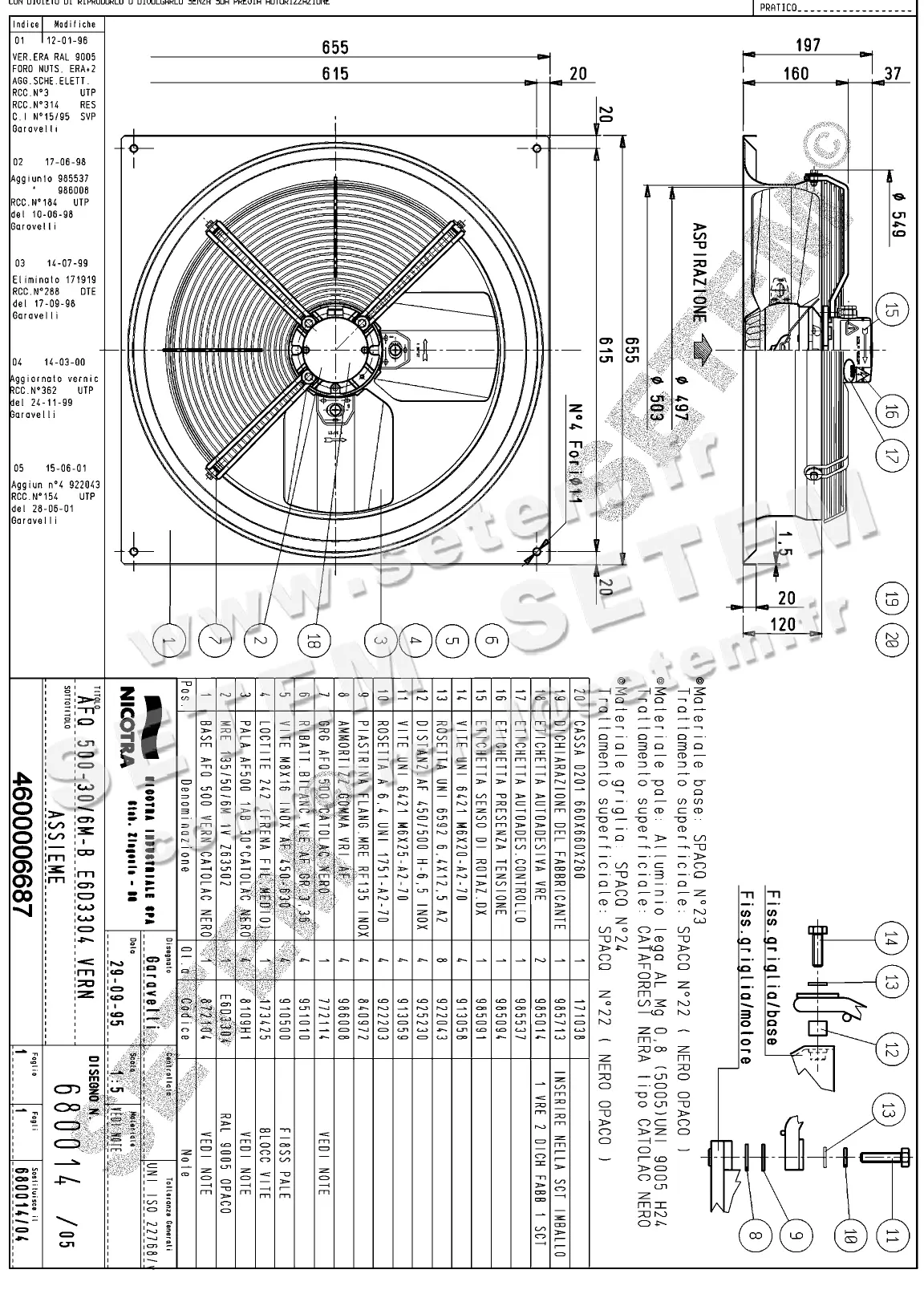 4624006687-VENTILATEUR NICOTRA GEBHARDT AFQ500.30/6M.B E6D3304 *680014*