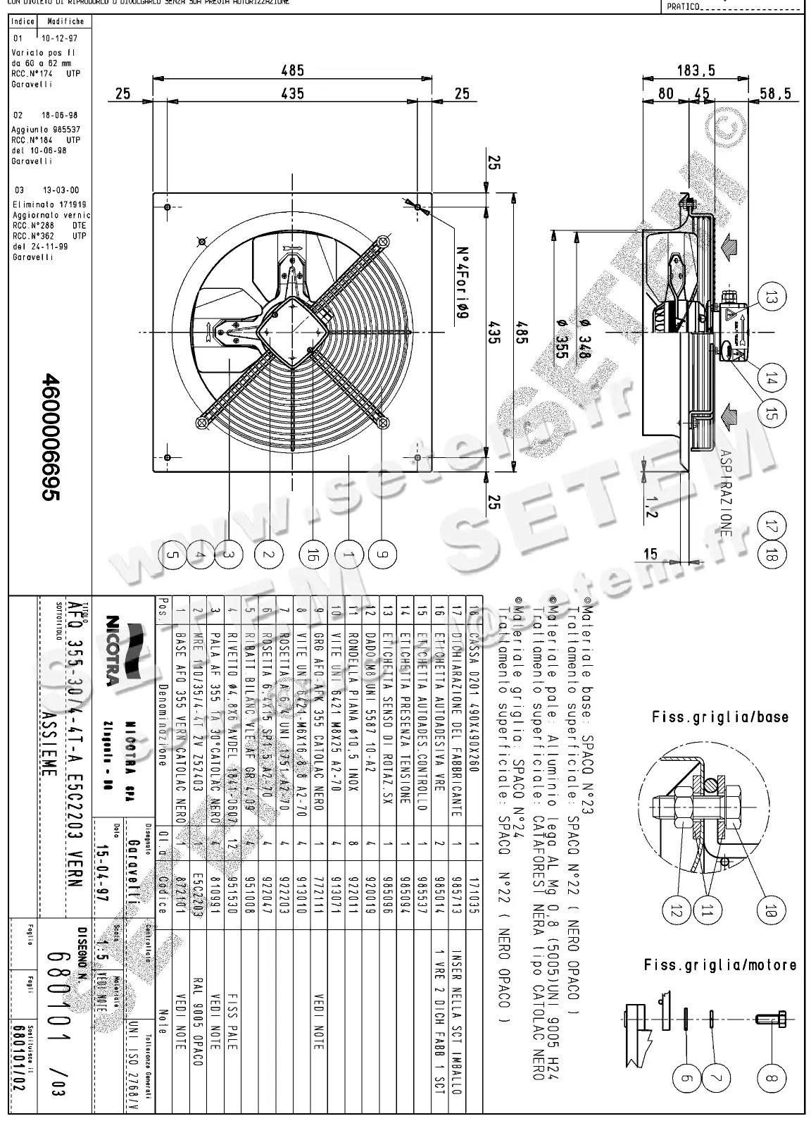 4624006695-VENTILATEUR NICOTRA GEBHARDT AFQ355.30/4T.A E5C2203 *680101*