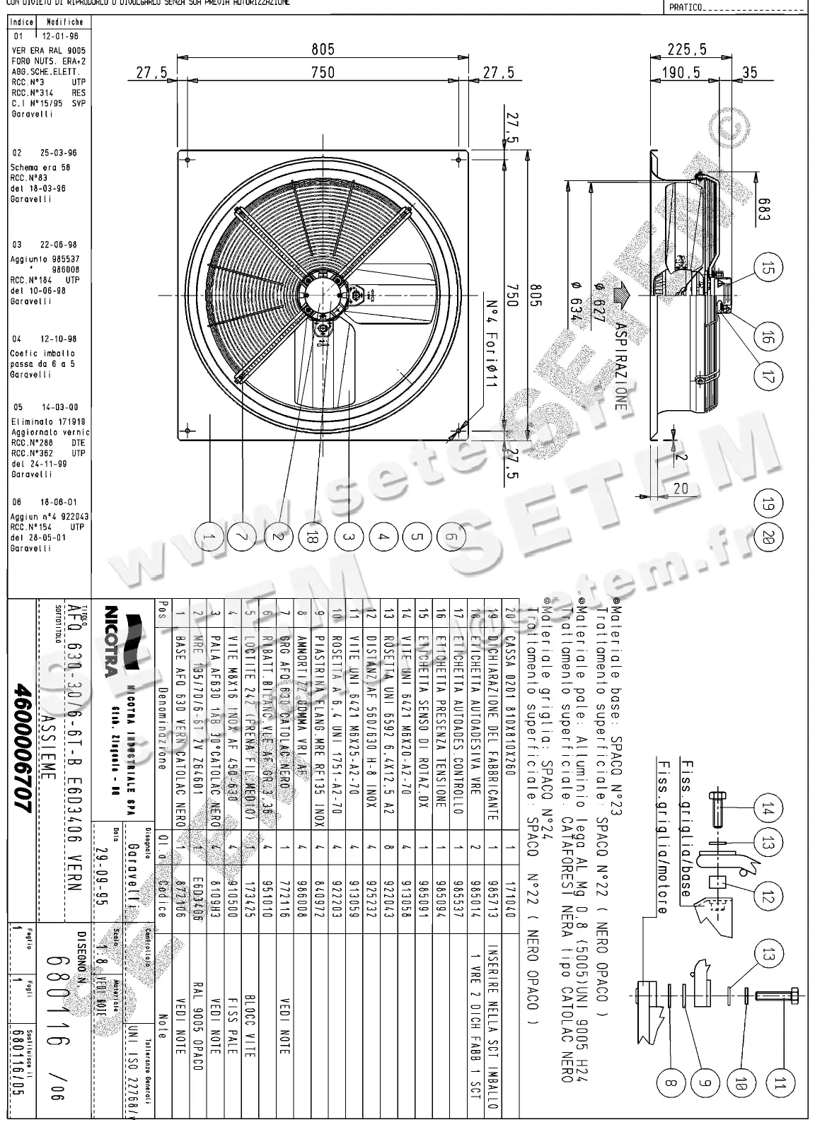 4624006707-VENTILATEUR NICOTRA GEBHARDT AFQ630.30/6T.B E6D3406 *680116*