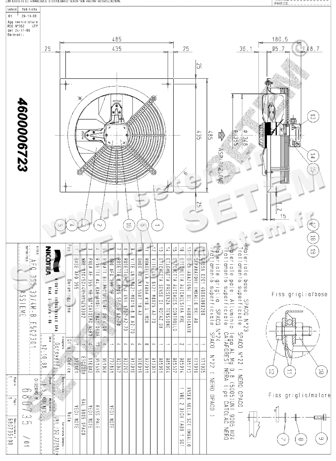 4624006723-VENTILATEUR NICOTRA GEBHARDT AFQ355.30/4M.B E5C2301 *680735*