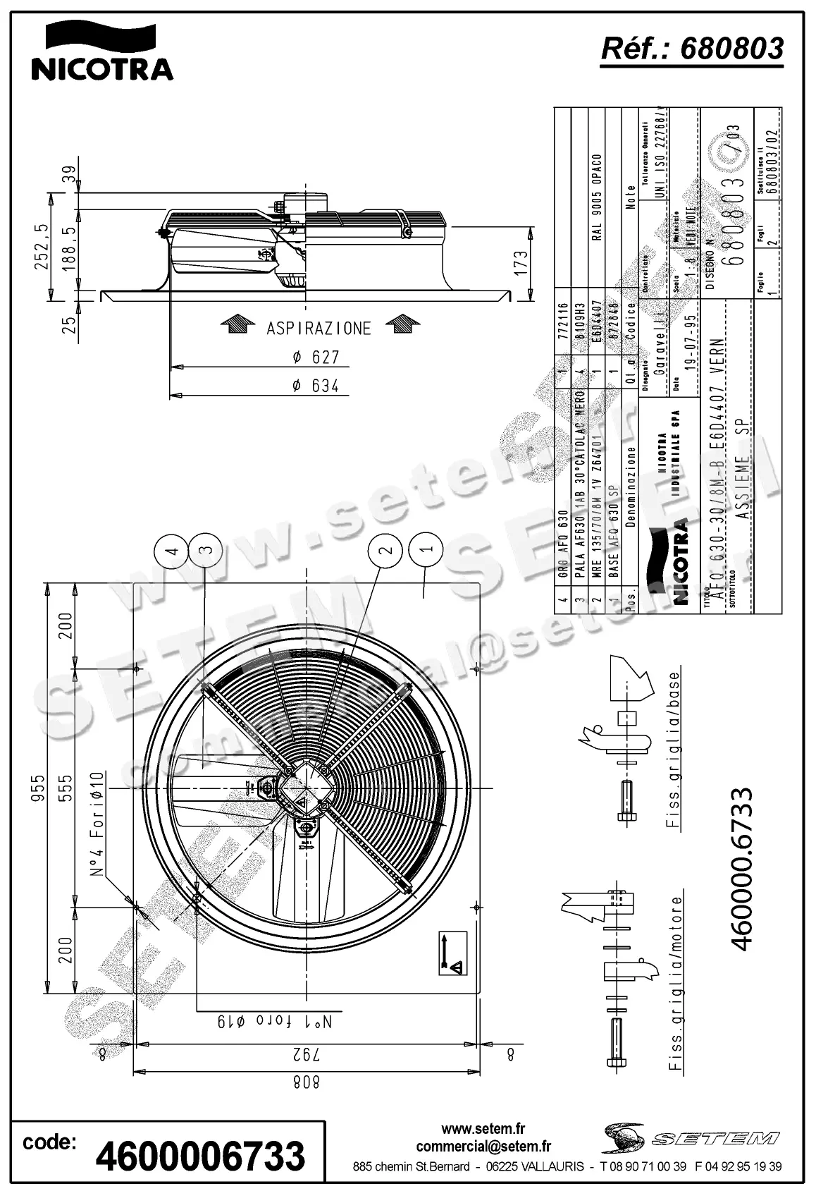 4624006733-VENTILATEUR NICOTRA GEBHARDT AFQ630.30/8M.B E6D4407 *680803*