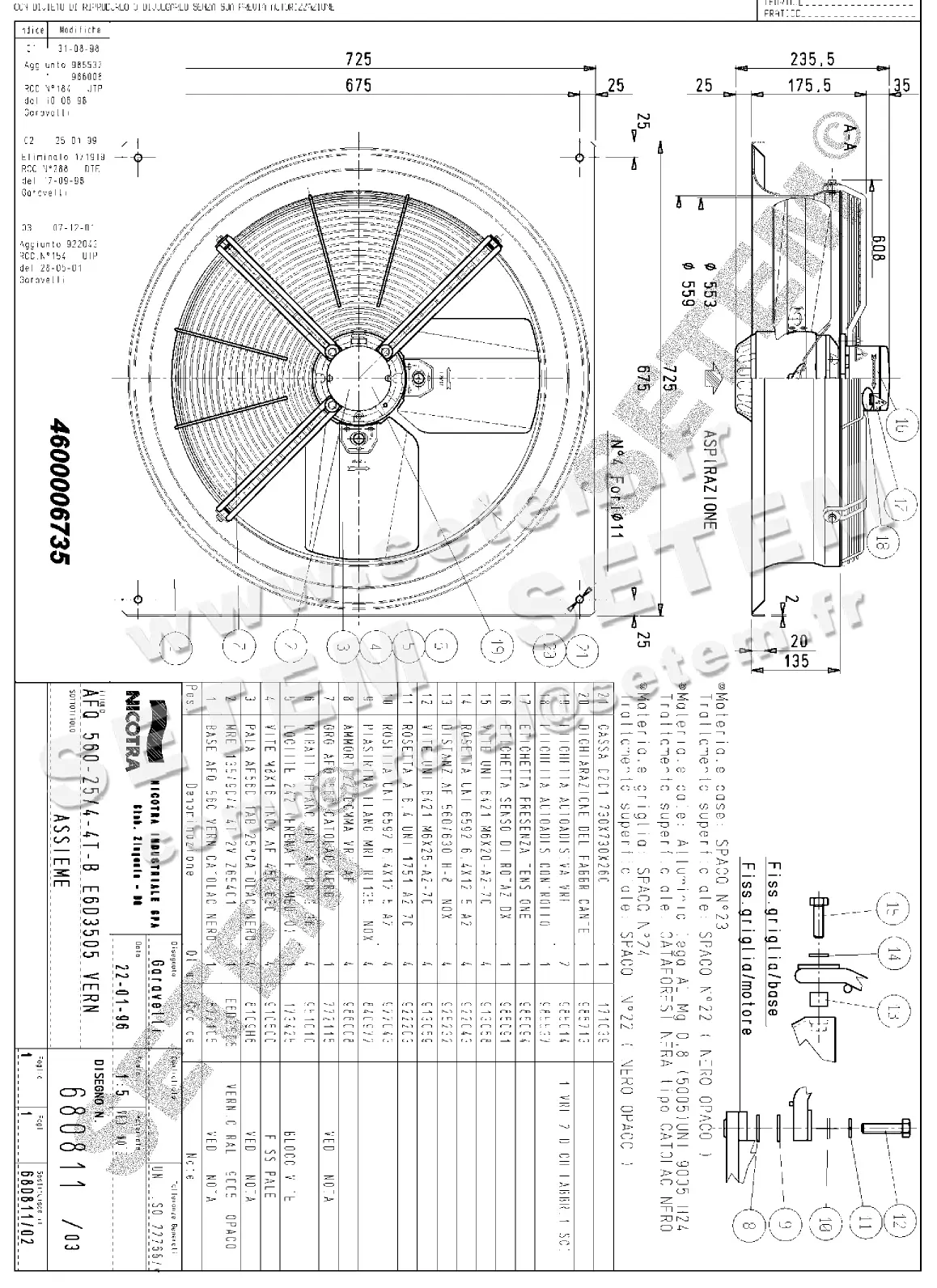 4624006735-VENTILATEUR NICOTRA GEBHARDT AFQ560.25/4.4T.B E6D3505 *680811*