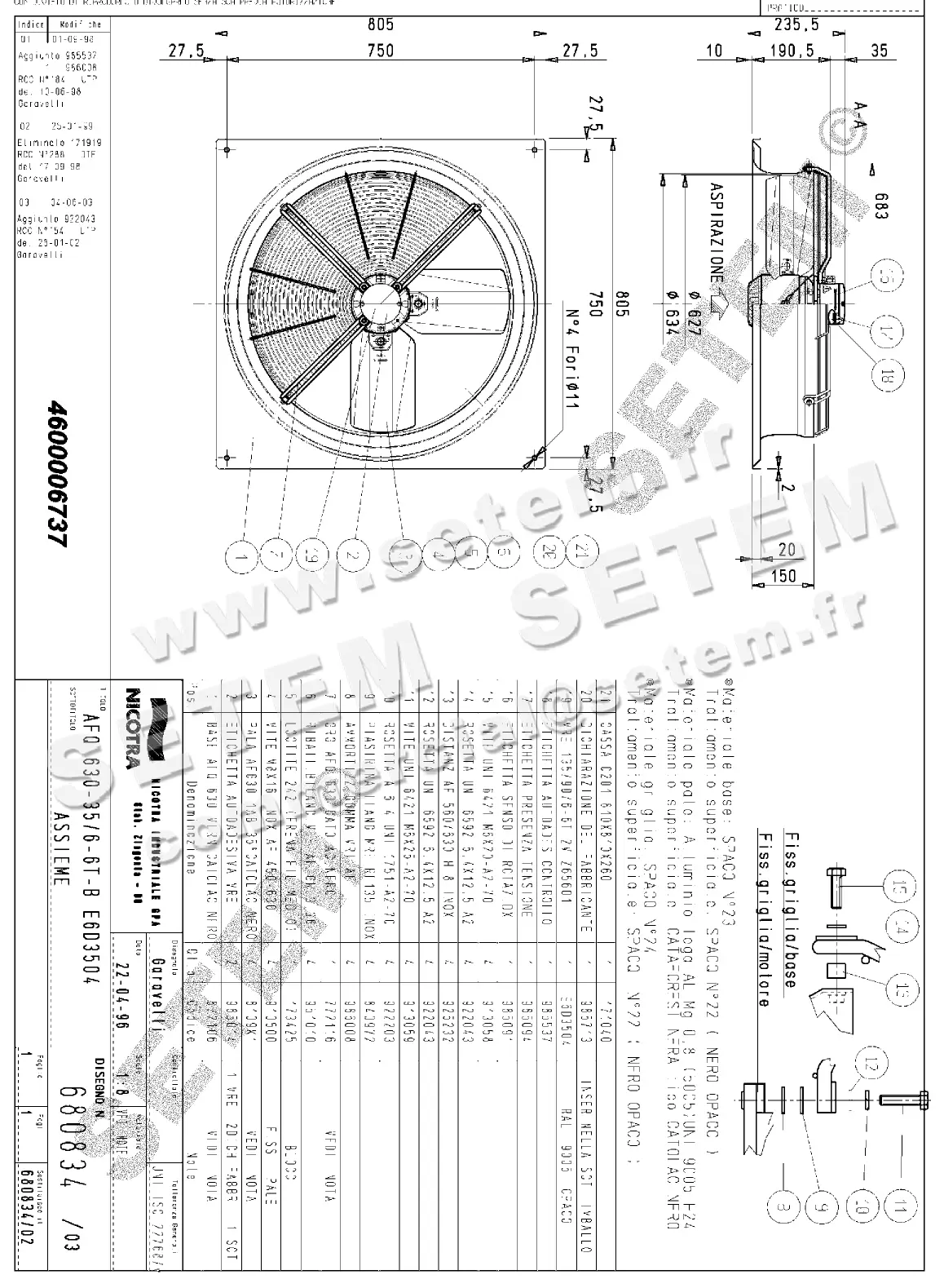 4624006737-VENTILATEUR NICOTRA GEBHARDT AFQ630.35/6T.B E6D3504 *680834*