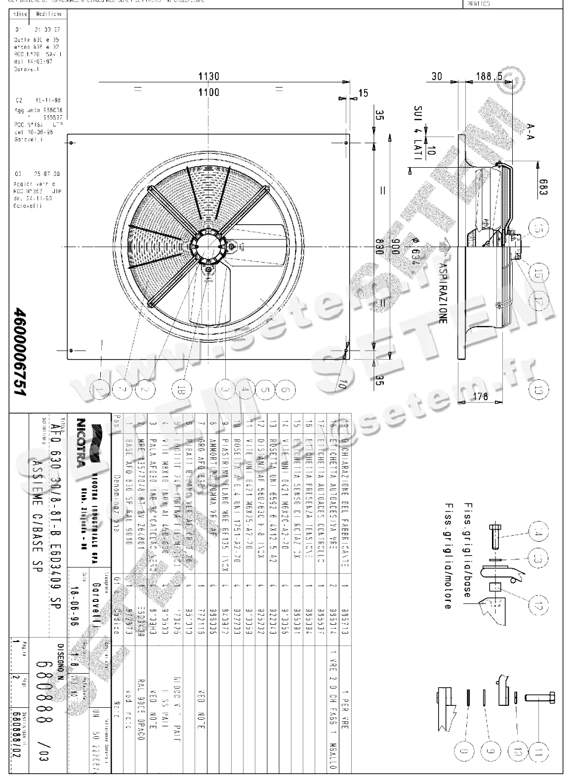 4624006751-VENTILATEUR NICOTRA GEBHARDT AFQ630.30/8T.B E6D3409 *680888*