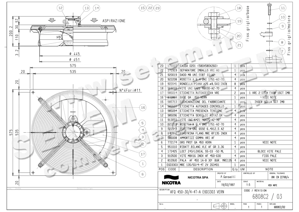 4624006763-VENTILATEUR NICOTRA GEBHARDT AFQ450.30/4.4T.A E6D3303 *6808C2*