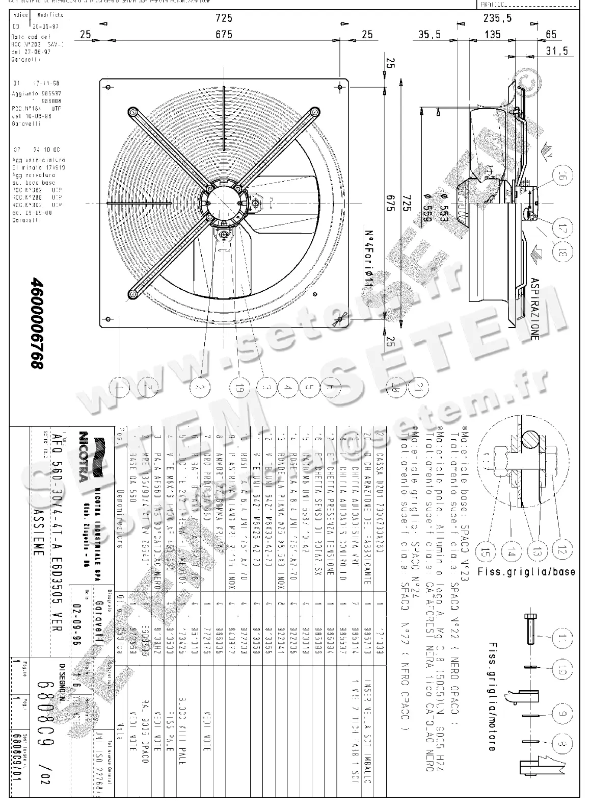 4624006768-VENTILATEUR NICOTRA GEBHARDT AFQ560.30/4.4T.A E6D3505 *6808C9*