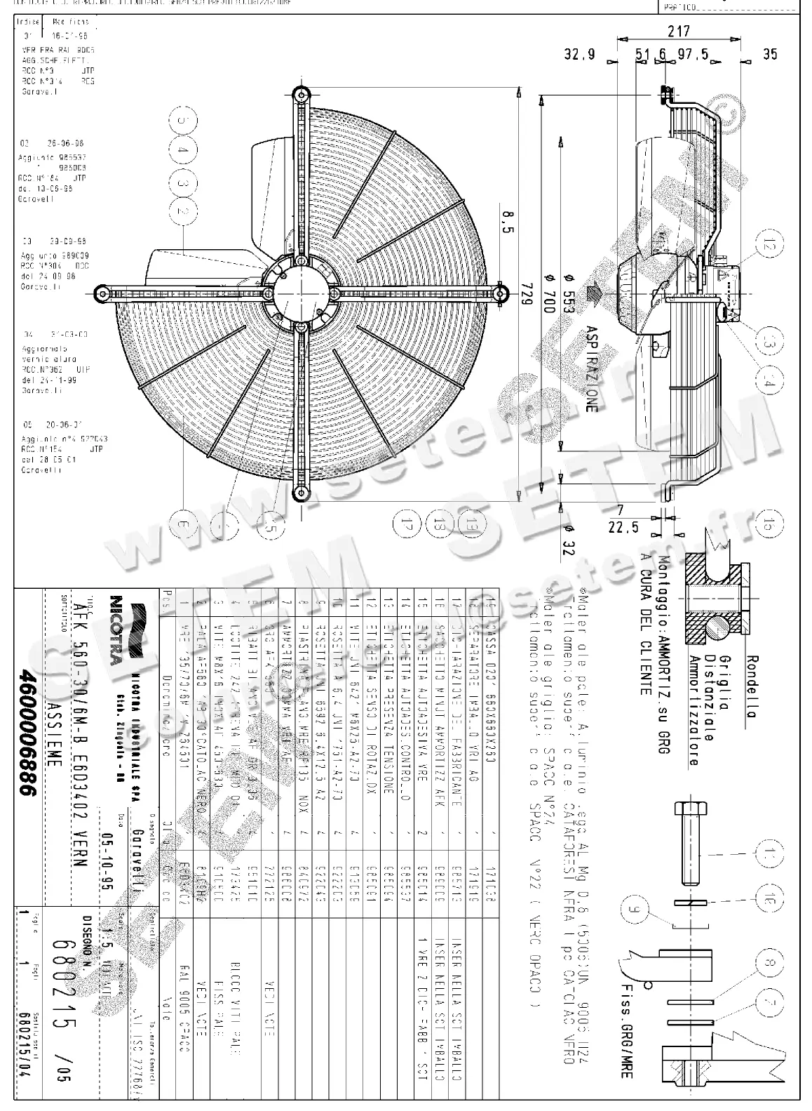 4624006886-VENTILATEUR NICOTRA GEBHARDT AFK560.30.6MB *680215*