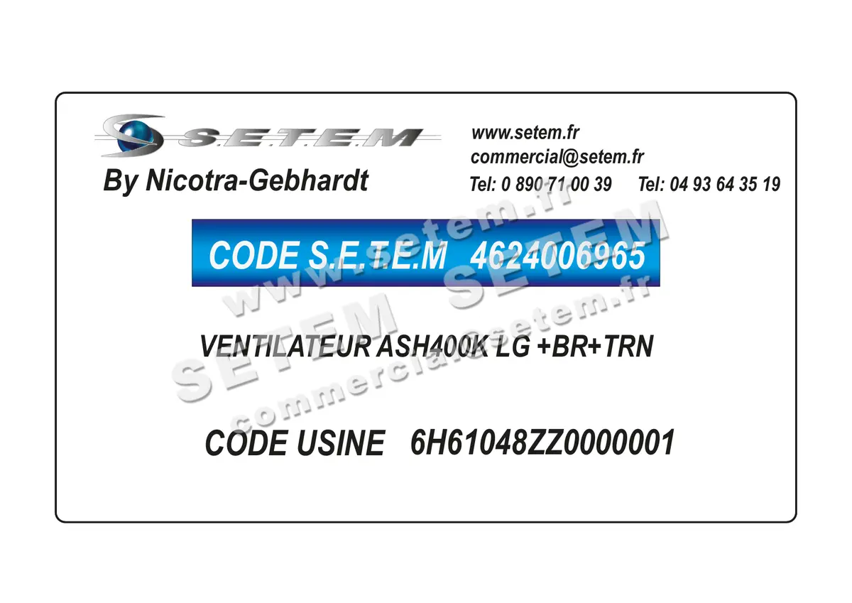 4624006965-VENTILATEUR NICOTRA GEBHARDT ASH400K LG +BR+TRN *6H61048ZZ0000001* 4