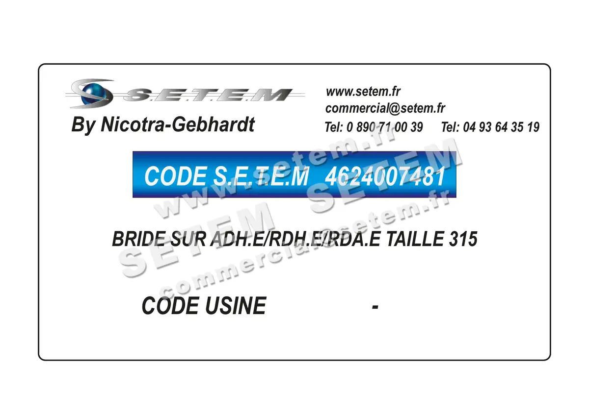 4624007481-BRIDE NICOTRA GEBHARDT SUR ADH.E/RDH.E/RDA.E TAILLE 315
