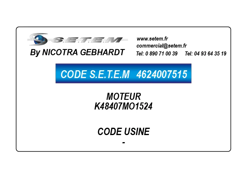 4624007515-MOTEUR NICOTRA GEBHARDT K48407MO1524