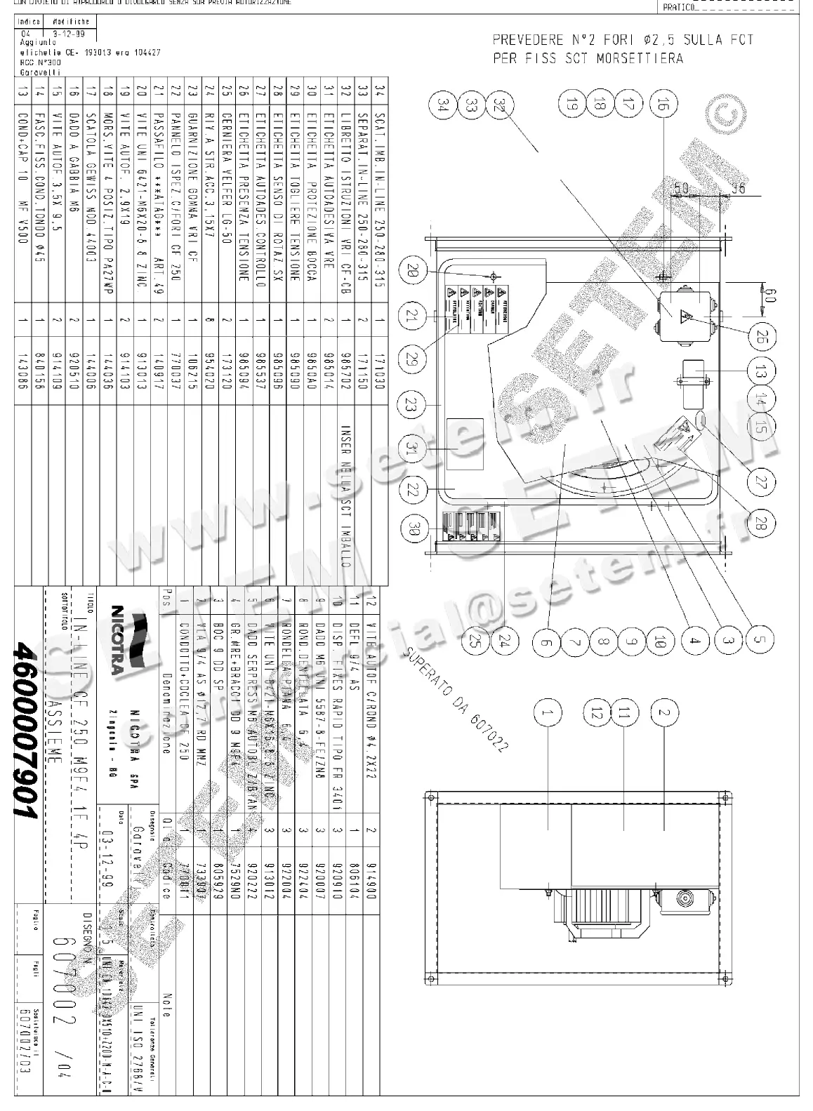 4624007901-CAISSON NICOTRA GEBHARDT CF250 *607002*