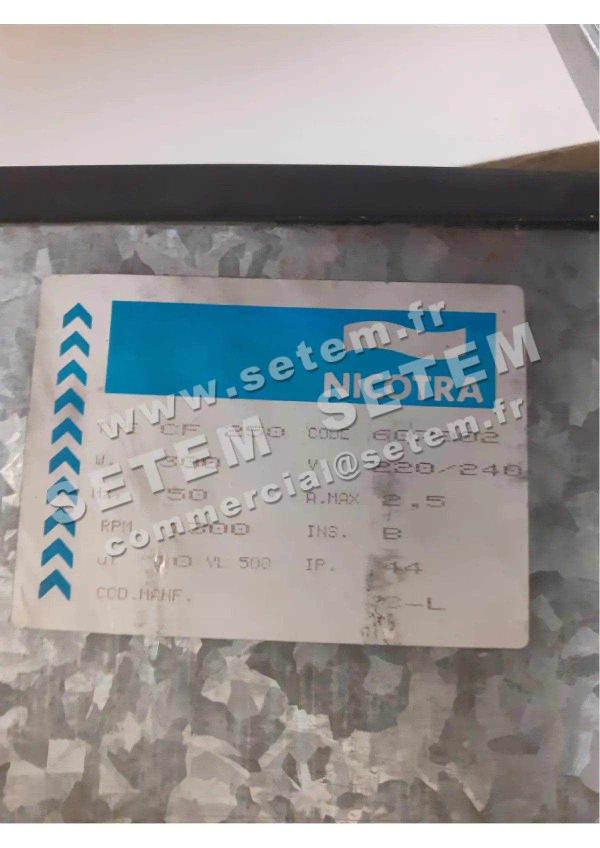 4624007901-CAISSON NICOTRA GEBHARDT CF250 *607002* 2