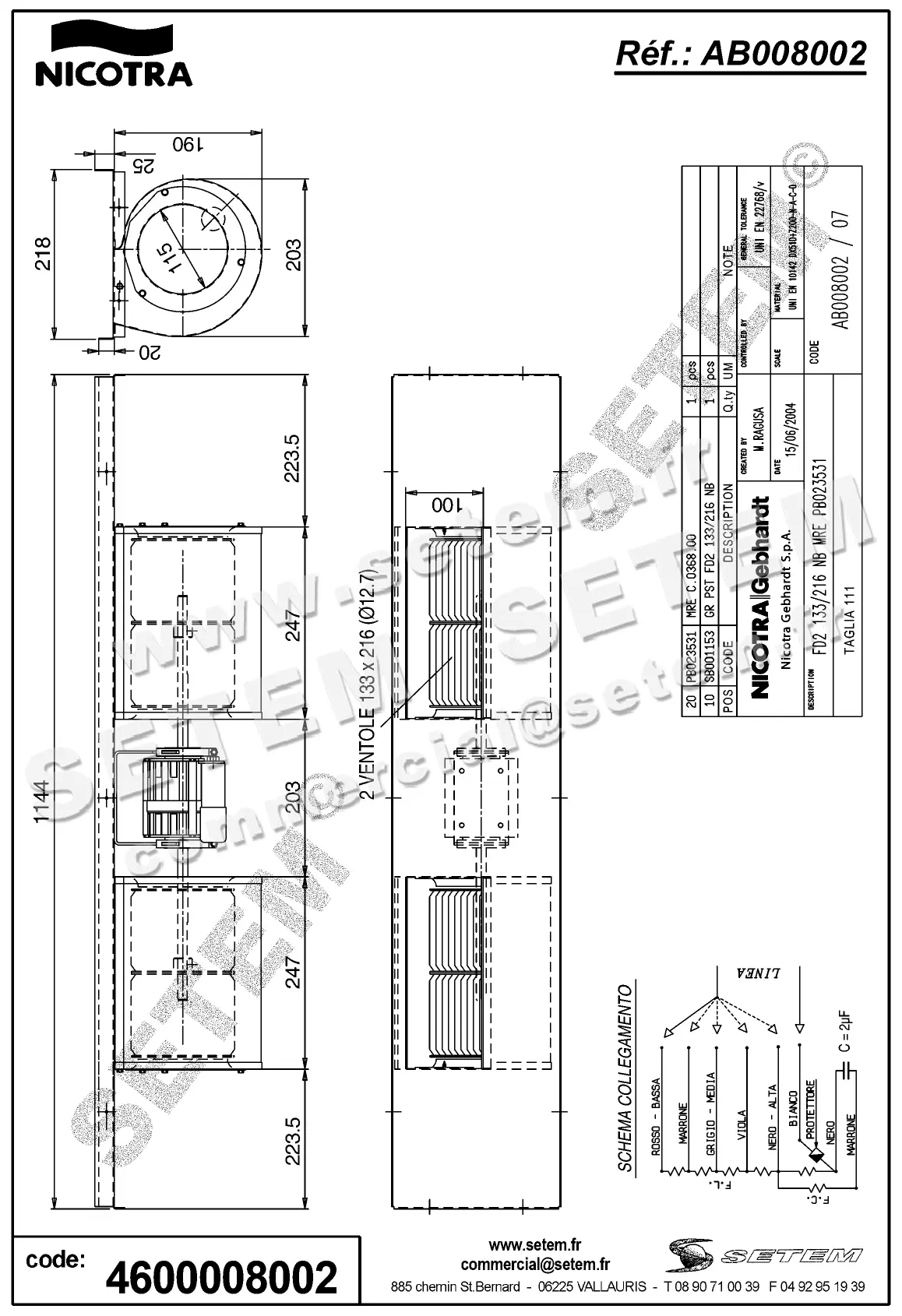 4624008002-GMV NICOTRA GEBHARDT FD2.133/216NB MRE PB023531 *AB008002* 2